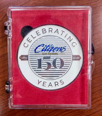150th Anniversary Medallion