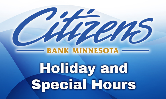 Holiday and Special Hours