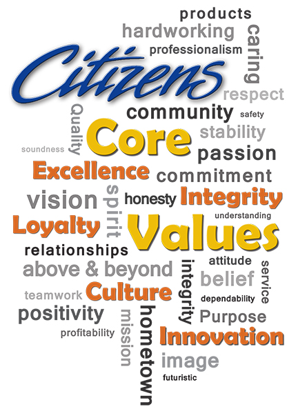 Citizens Core Values