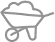 Wheel barrel icon