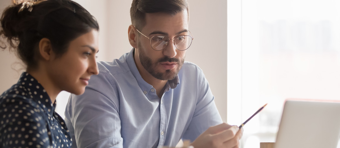 Employer speaking to an employee