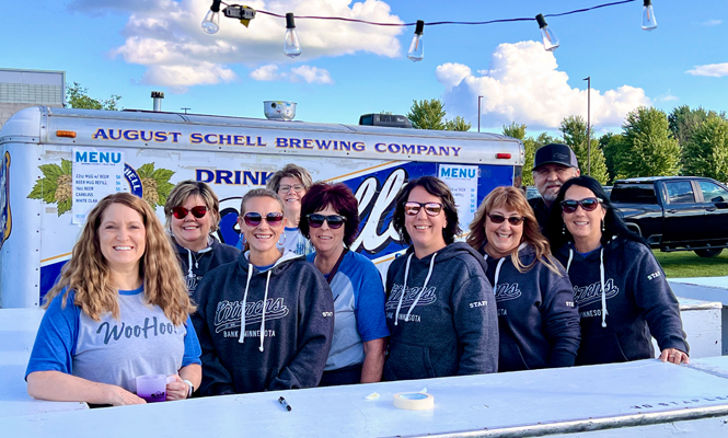 volunteer bartenders at brown county fair